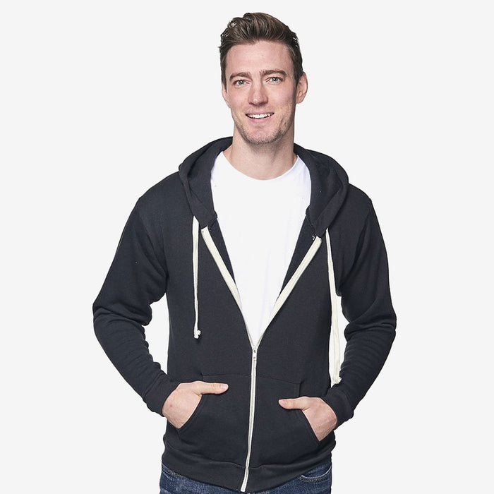 Organic RPET Fleece Zip Hoodie