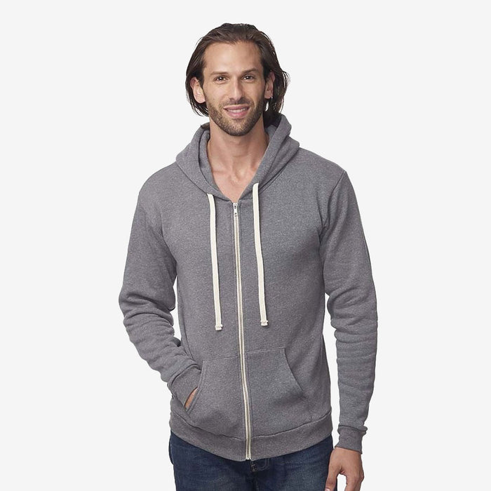 Organic RPET Fleece Zip Hoodie