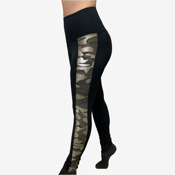 Black Artemis Camo Leggings