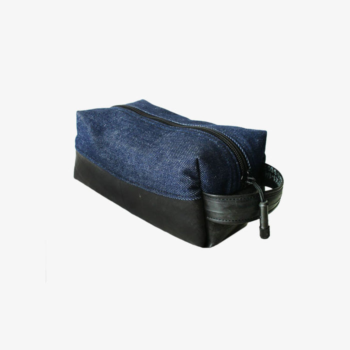 Limited Edition Denim Elliott Dopp Kit