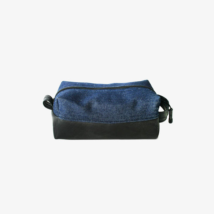 Limited Edition Denim Elliott Dopp Kit