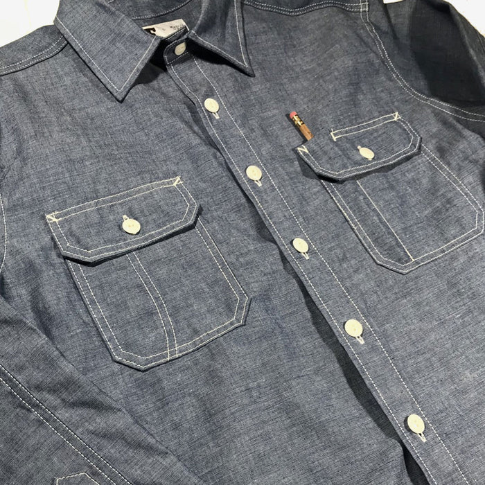 Clampdown Chambray Work Shirt