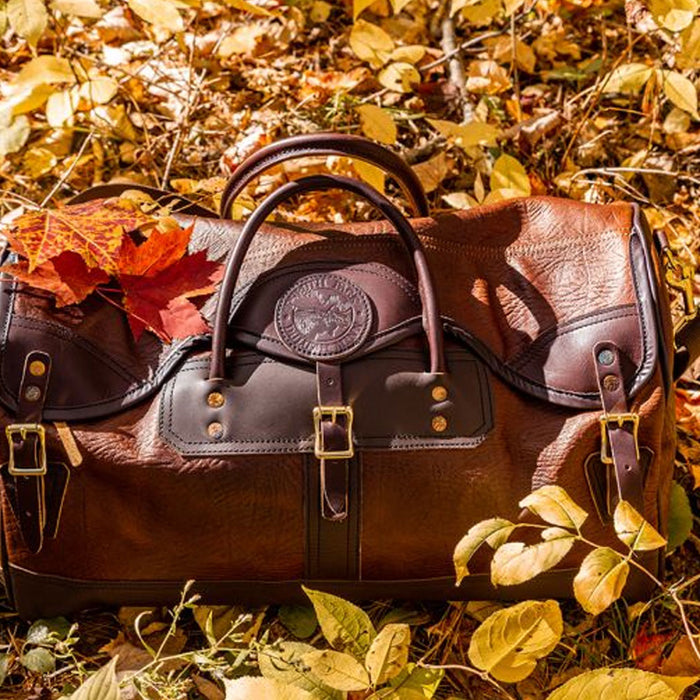 Bison Leather Sportsman's Duffel