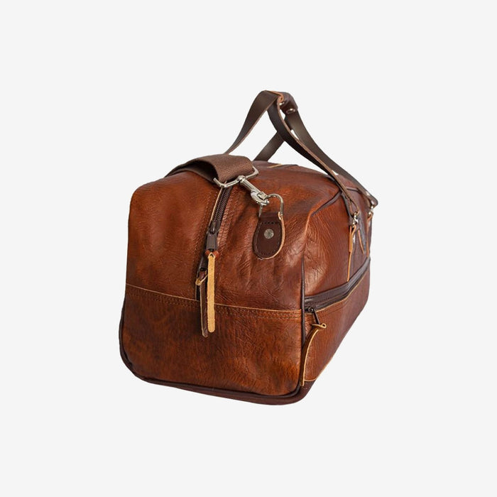 Bison Leather Weekender Duffel