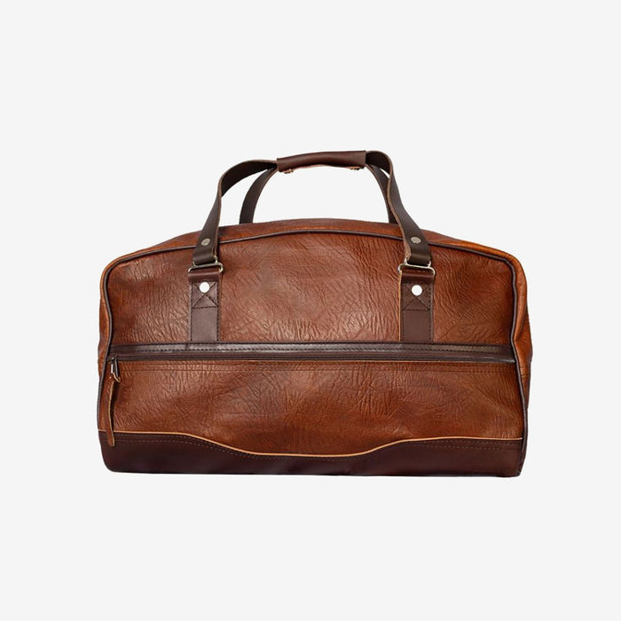 Bison Leather Weekender Duffel