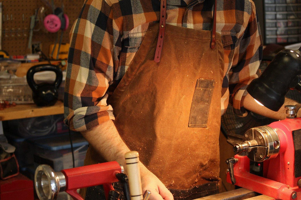 The Charles Waxed Canvas Apron