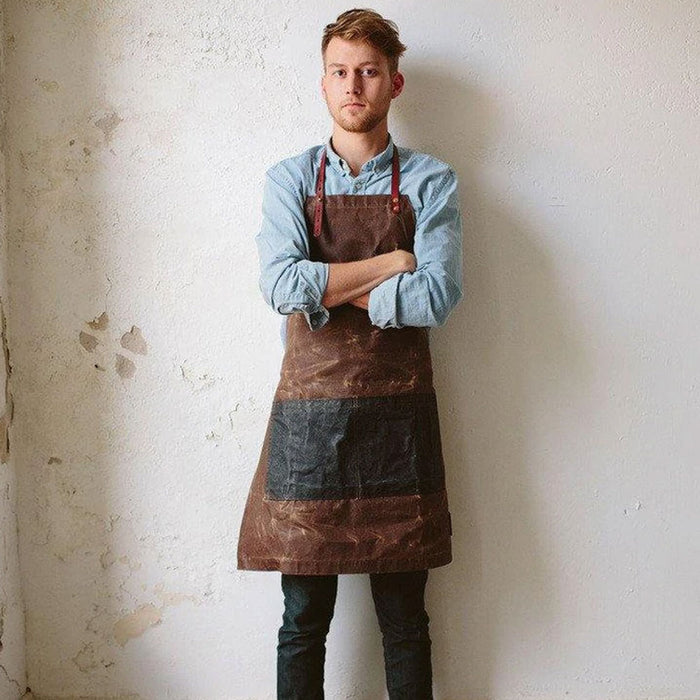 The Charles Waxed Canvas Apron