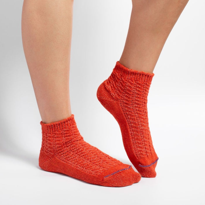 Chase Footie Socks (Lava)