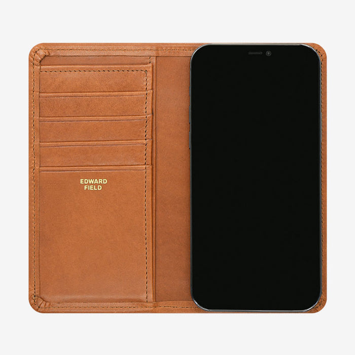 iPhone Wallet Cognac