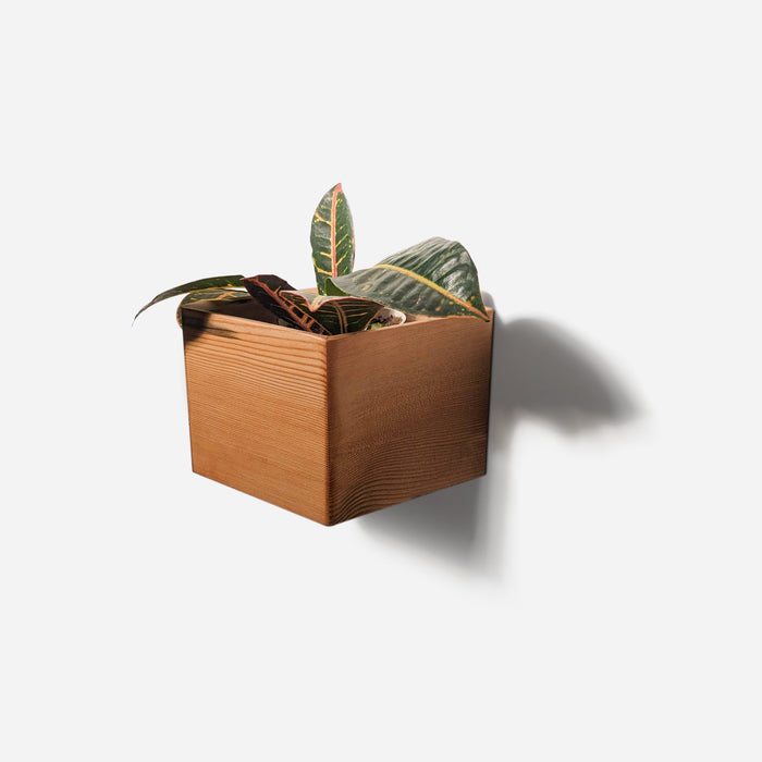 Diamond Self-Watering, Wall-Mounted Planter