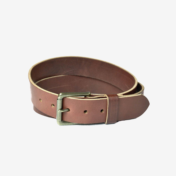 Sturdy Everyday Belt Chestnut Leather